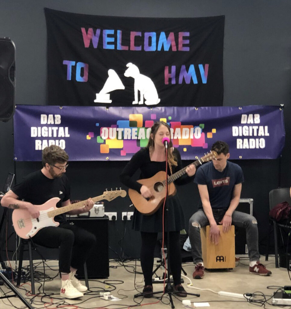 Meg Lawrenson at HMV